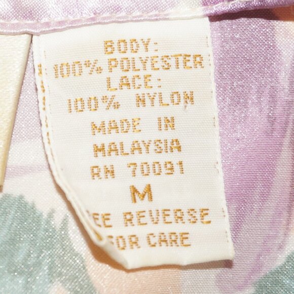 Vintage 80s Victoria's Secret Floral Robe - Picture 8 of 8